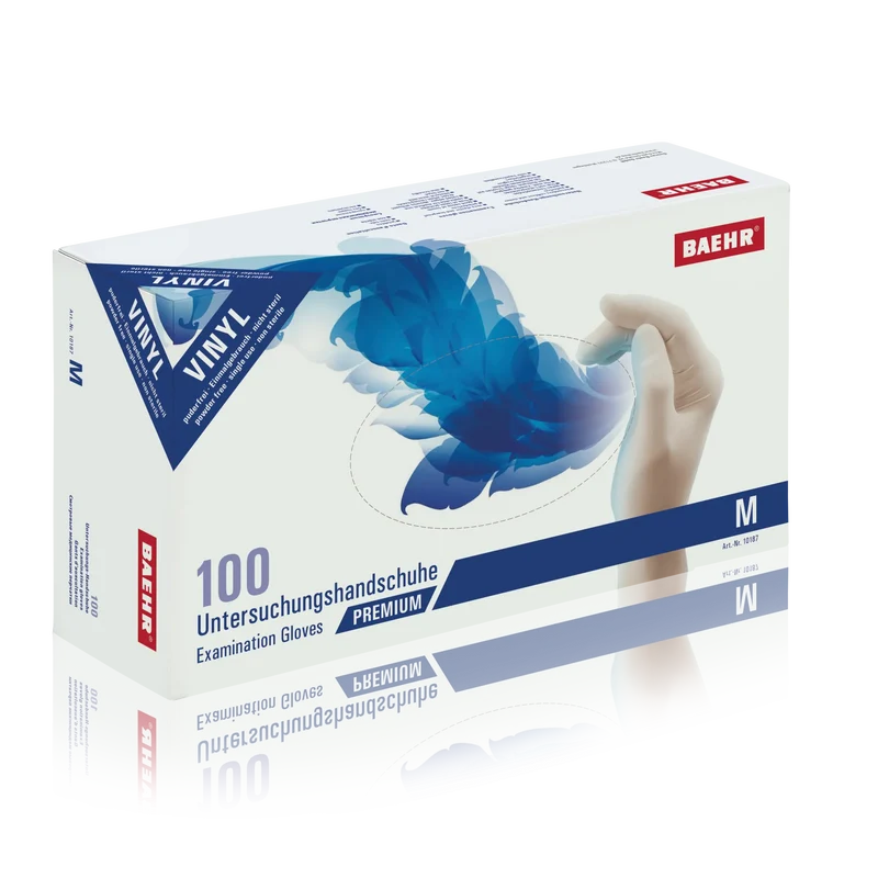 BAEHR Handschuhe Vinyl, 1 Pack (100 Stk.)