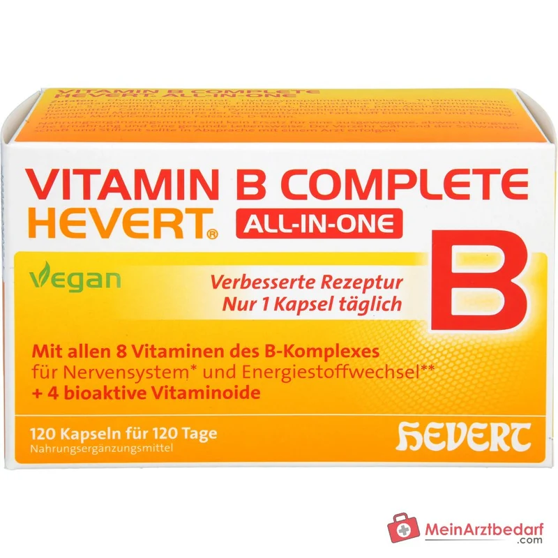 Hevert Vitamin B Complete All-in-One Kapseln, 120 St.