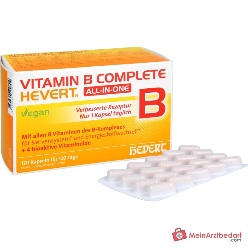 Hevert Vitamin B Complete All-in-One Kapseln, 120 St.