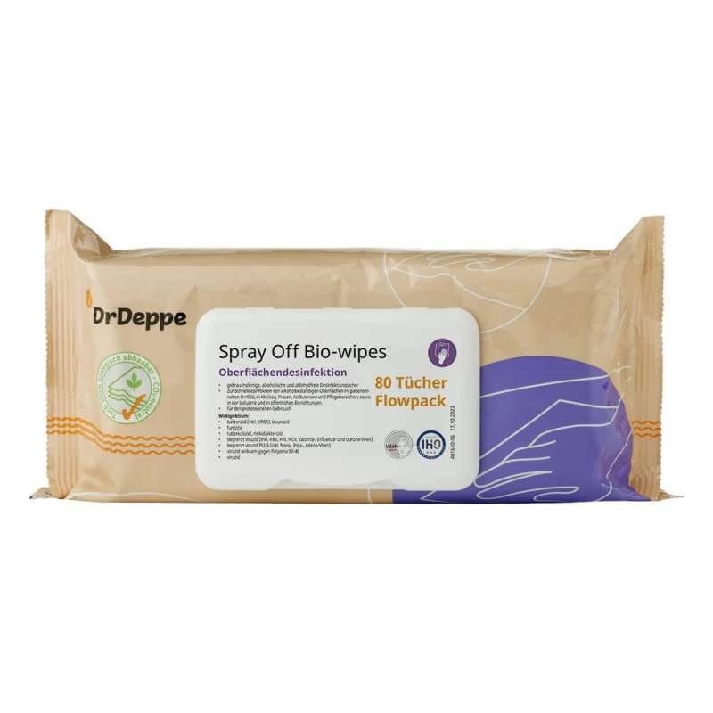 Spray Off Wipes Flowpack