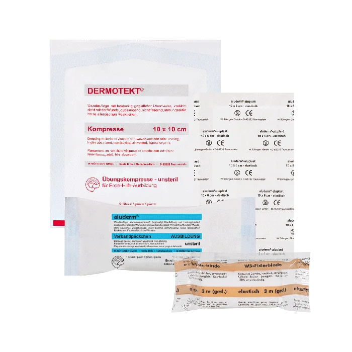 Übungsset Erste Hilfe Typ B | Packung (1 Stück)