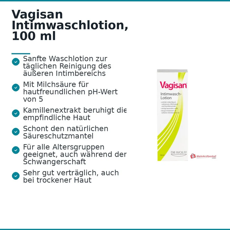 Vagisan Intimwaschlotion, 100 ml