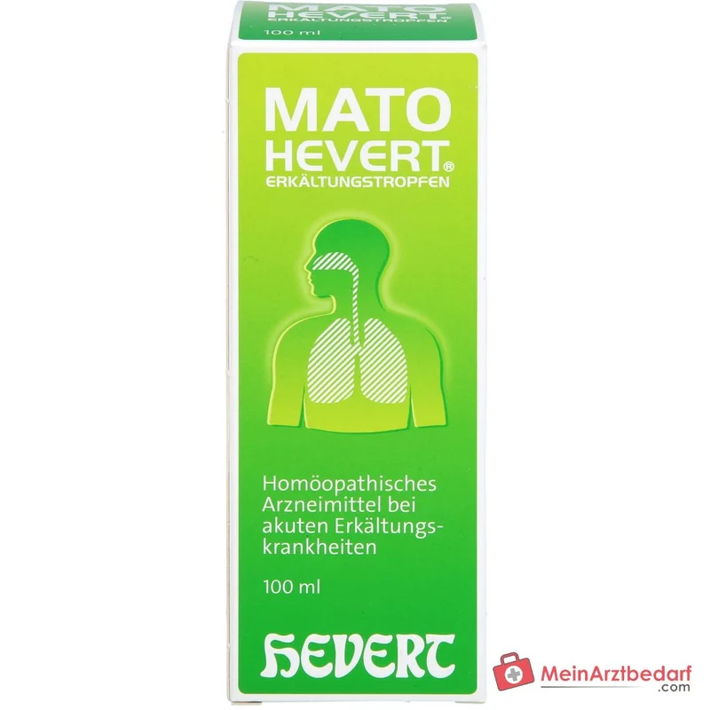 Hevert Mato Hevert Erkältungstropfen Tropfen, 100 ml