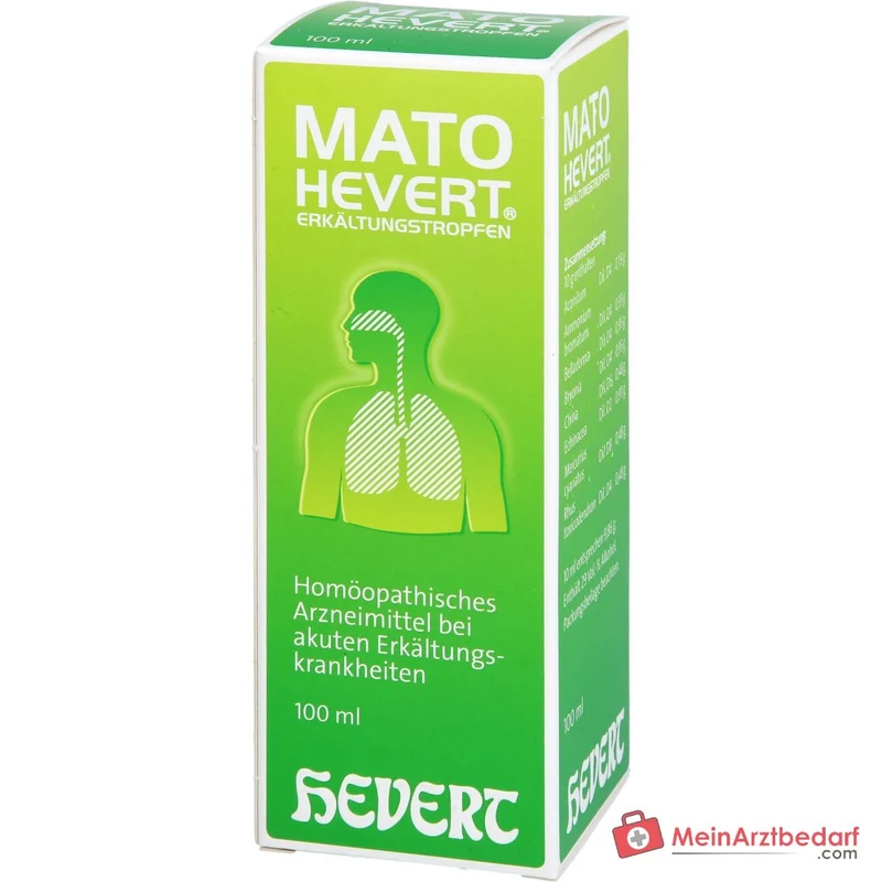 Hevert Mato Hevert Erkältungstropfen Tropfen, 100 ml