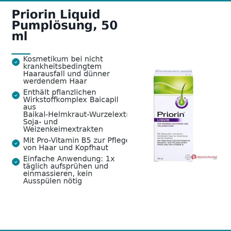 Priorin Liquid Pumplösung, 50 ml