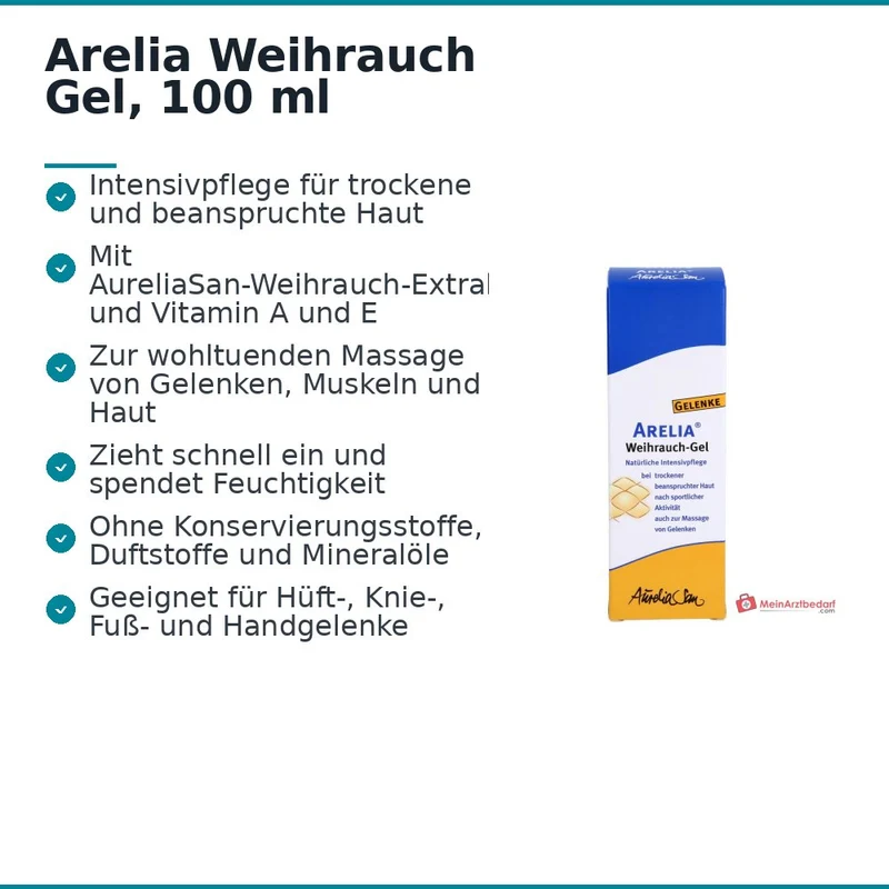 Arelia Weihrauch Gel, 100 ml
