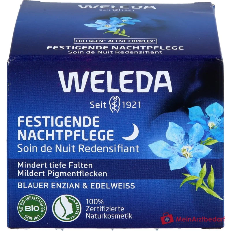 Weleda Festigende Nachtpflege Blauer Creme, 40 ml