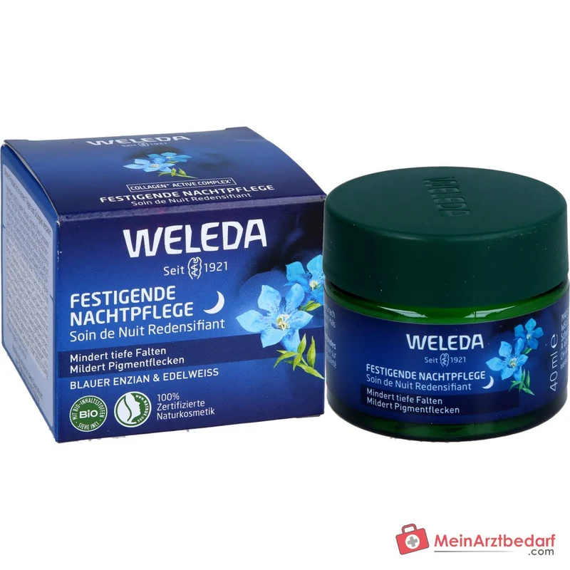 Weleda Festigende Nachtpflege Blauer Creme, 40 ml