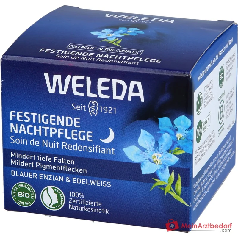 Weleda Festigende Nachtpflege Blauer Creme, 40 ml