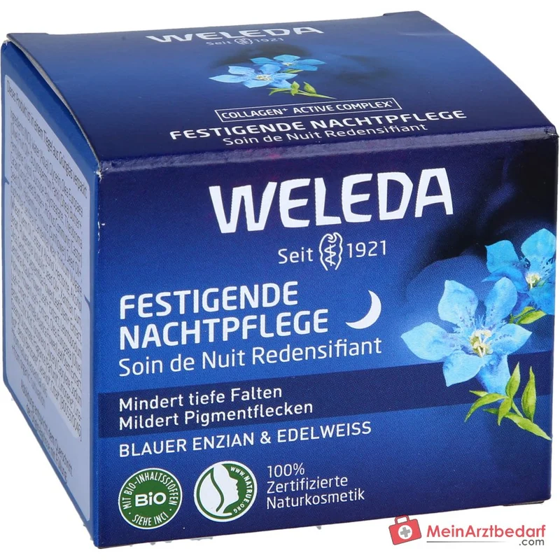 Weleda Festigende Nachtpflege Blauer Creme, 40 ml