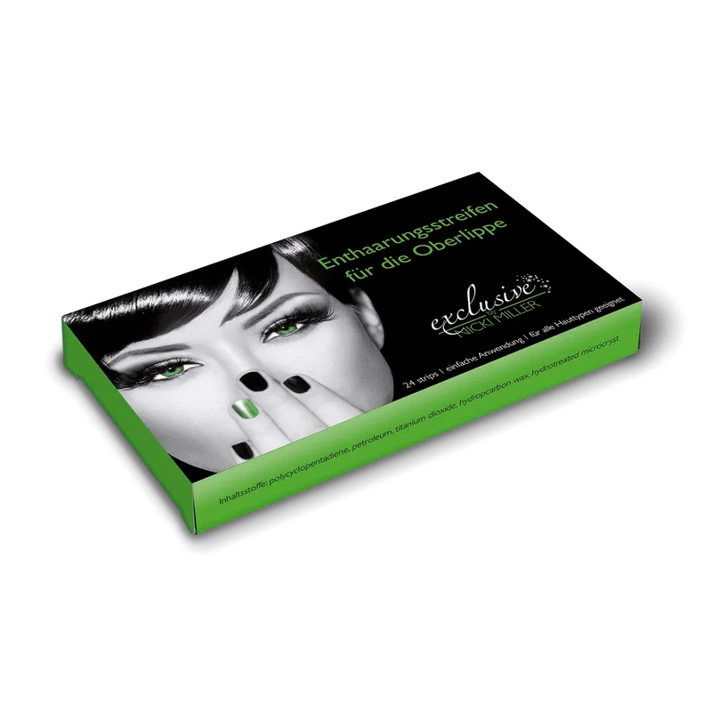 exclusive by Nicki Miller - Enthaarungsstreifen Oberlippe