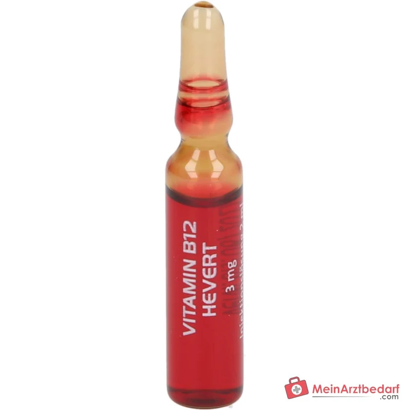 Hevert Vitamin B12 plus Folsäure Injektionslösung, 2 x 5 Ampullen