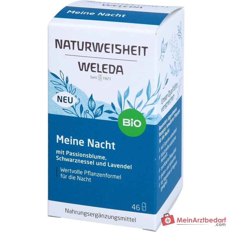 Weleda Naturweisheit Meine Nacht Kapseln, 46 St.