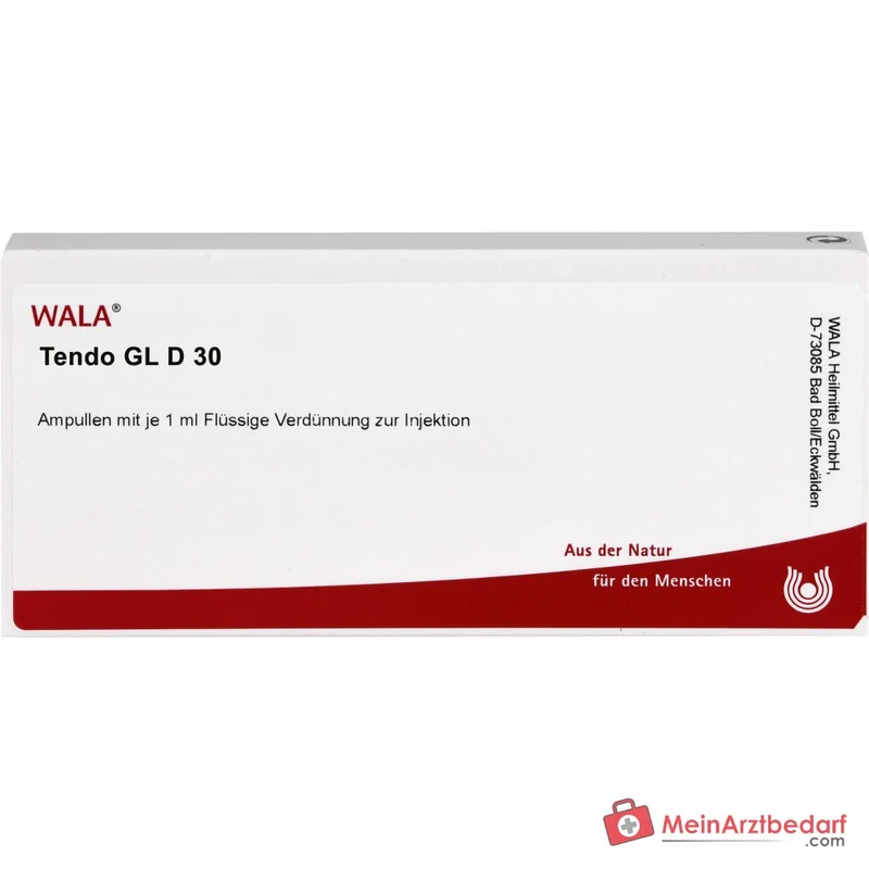 WALA Tendo Gl D30 Tendo bovis Gl Ampullen, 10 St.
