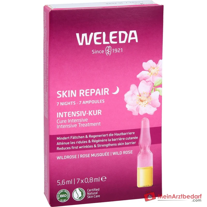 Weleda Skin Repair Intensiv-Kur Ampullen, 7 Stück (5,6 ml)