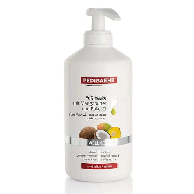 PEDIBAEHR Fußmaske mit Mangobutter und Kokosöl 500ml