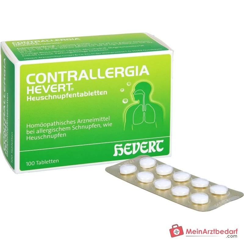 Hevert Contrallergia Heuschnupfentabletten, 100 St.