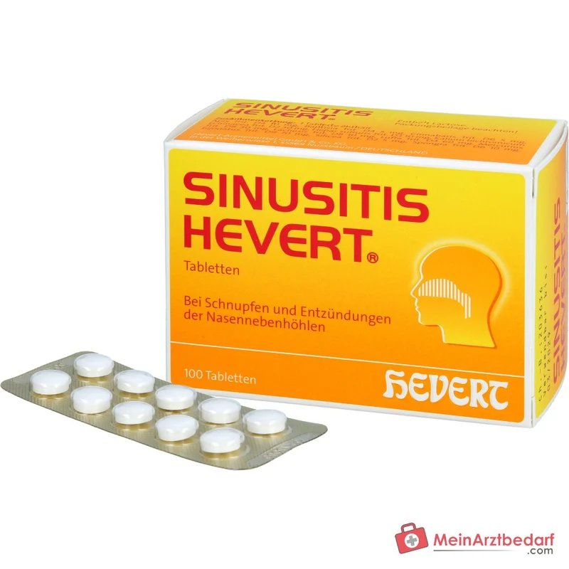 Hevert Sinusitis Tabletten, 100 St.
