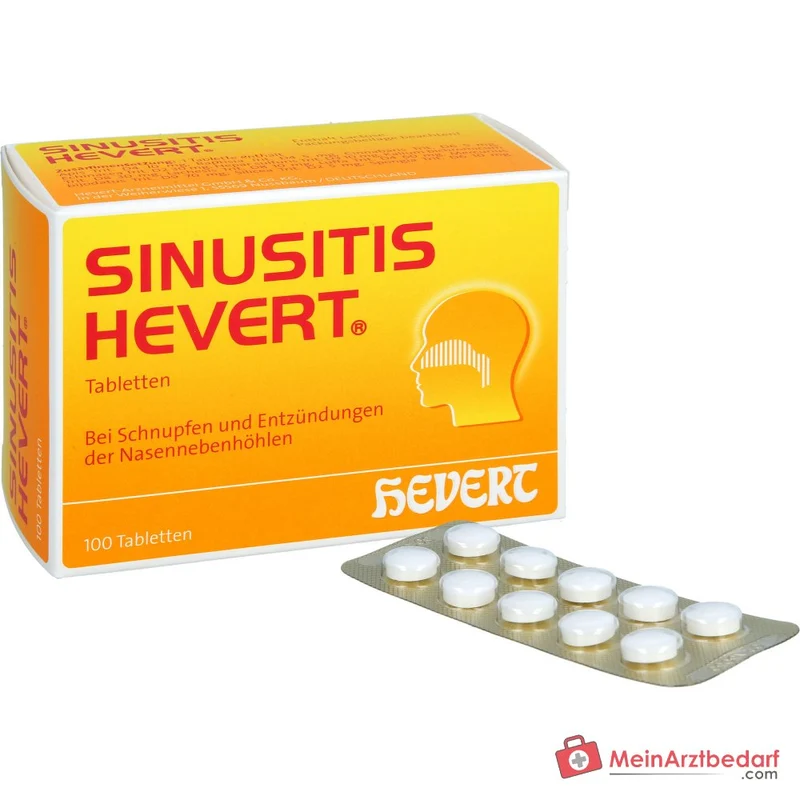 Hevert Sinusitis Tabletten, 100 St.