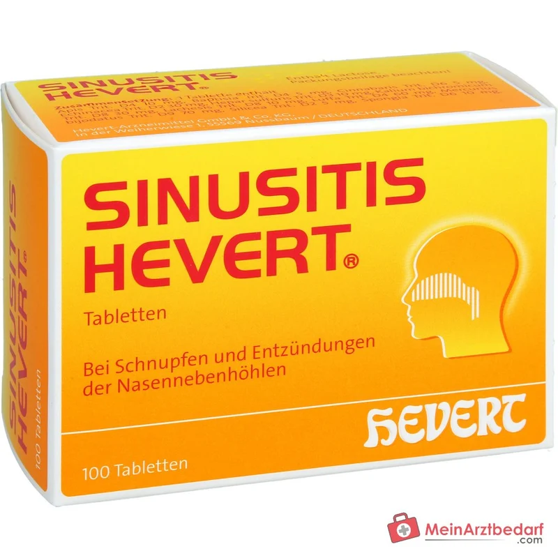 Hevert Sinusitis Tabletten, 100 St.