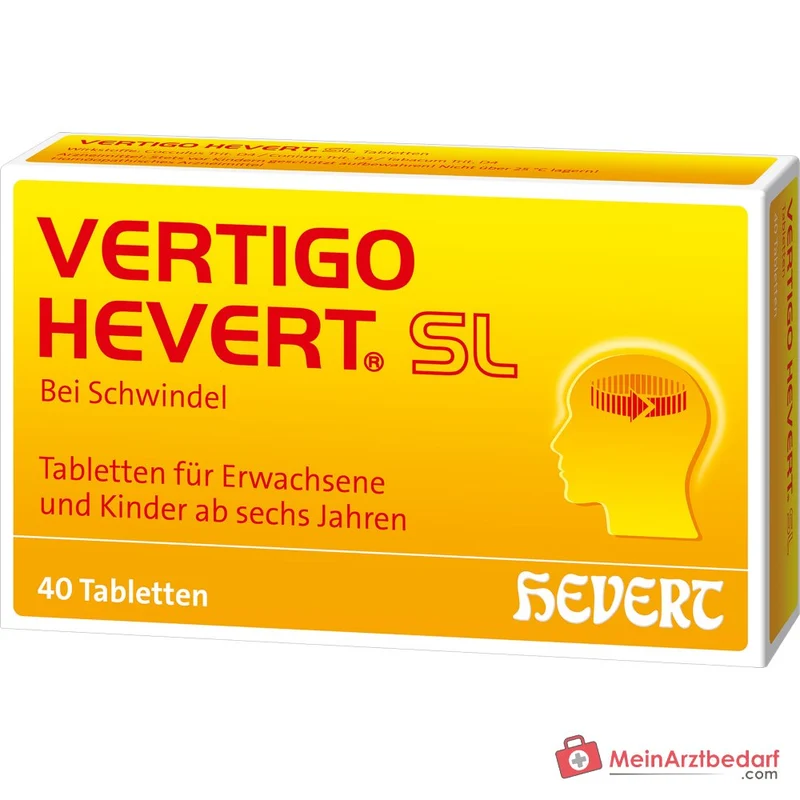 Hevert Vertigo SL Tabletten, 40 St.