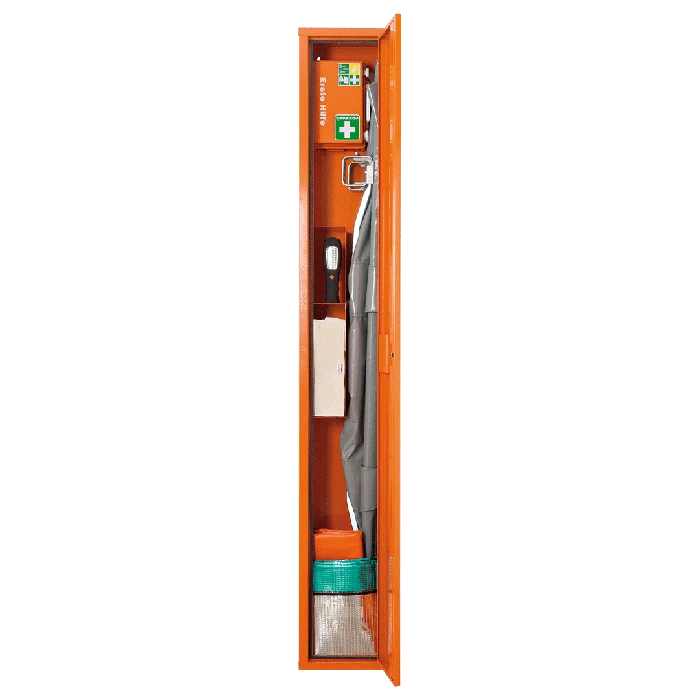 Stehschrank Erste-Hilfe-Trage orange | Packung (1 Stück)