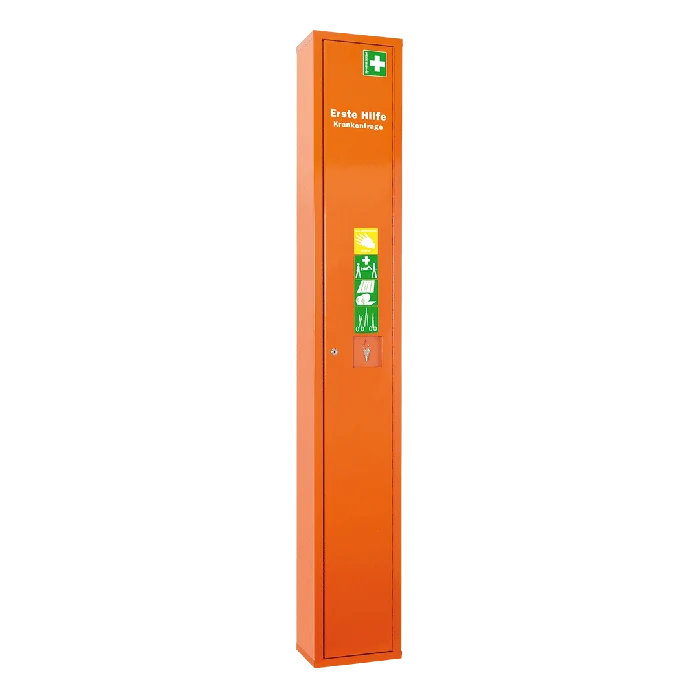 Stehschrank Erste-Hilfe-Trage orange | Packung (1 Stück)