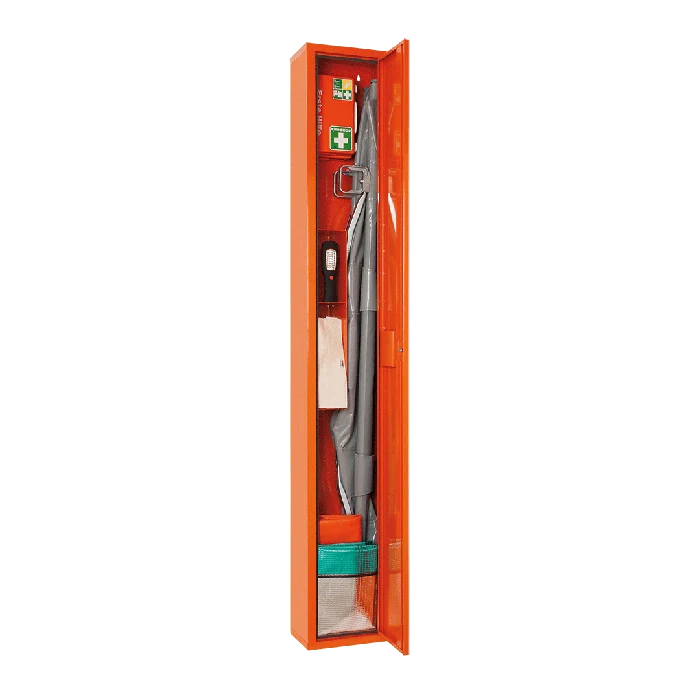 Stehschrank Erste-Hilfe-Trage orange | Packung (1 Stück)
