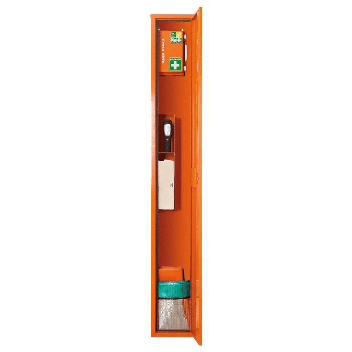Stehschrank Erste-Hilfe-Trage orange | Packung (1 Stück)
