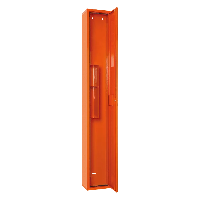 Stehschrank Erste-Hilfe-Trage orange leer | Packung (1 Stück)