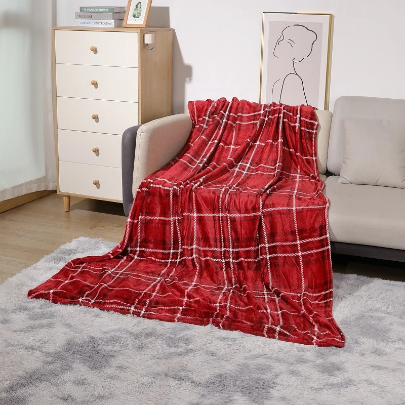 Plüsch Fleece Decke