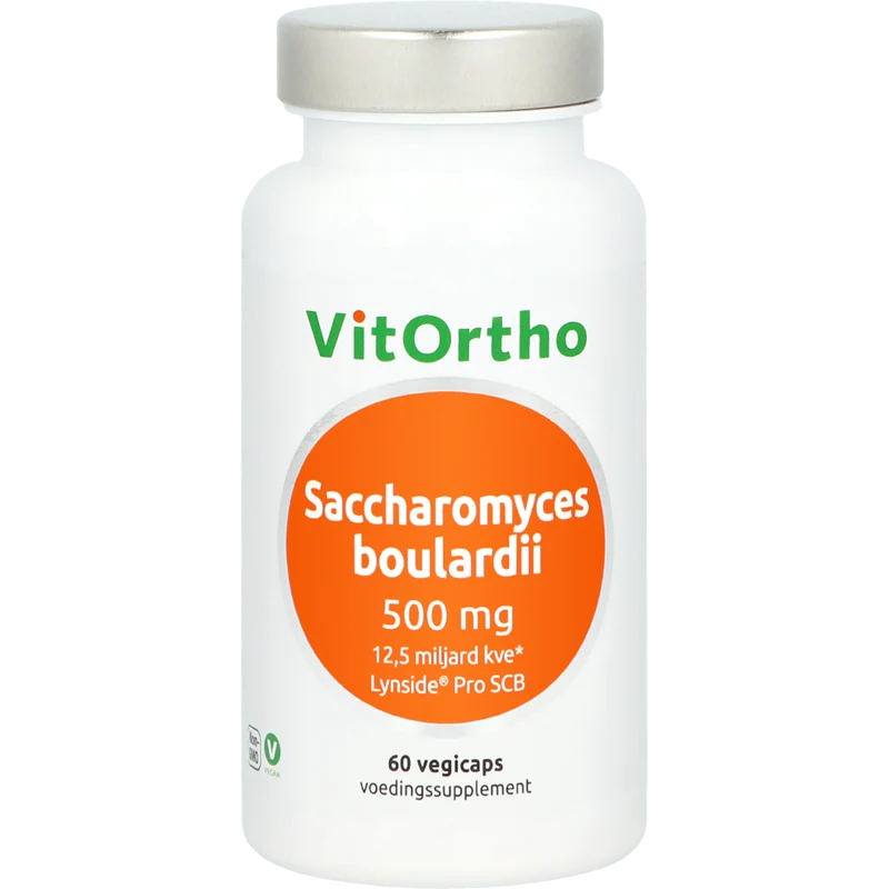 VitOrtho Saccharomyces boulardii 500 mg 60 vcaps