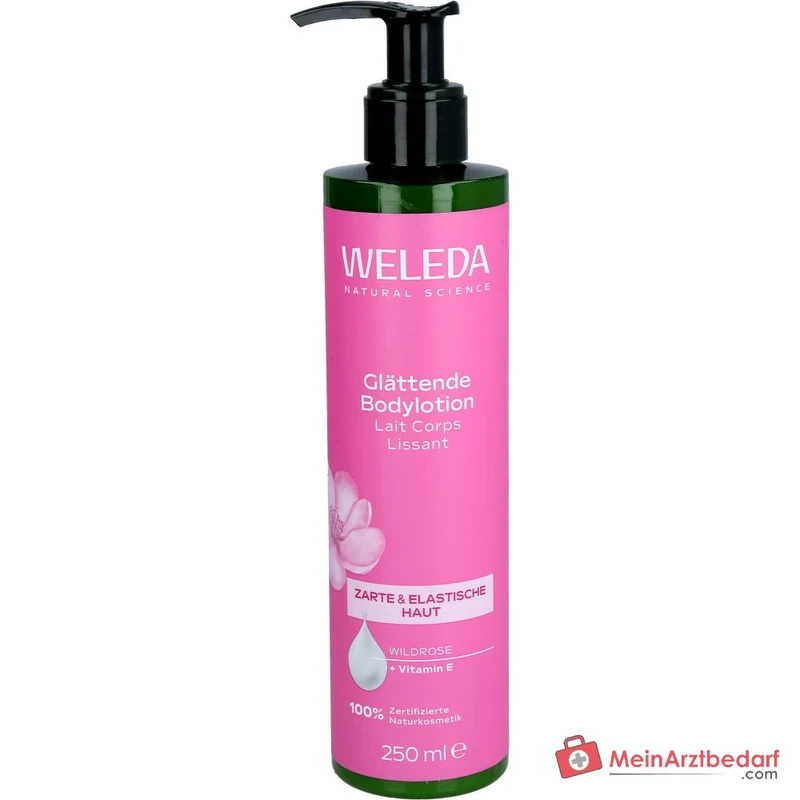 Weleda Glättende Bodylotion mit Wildrose, 250 ml