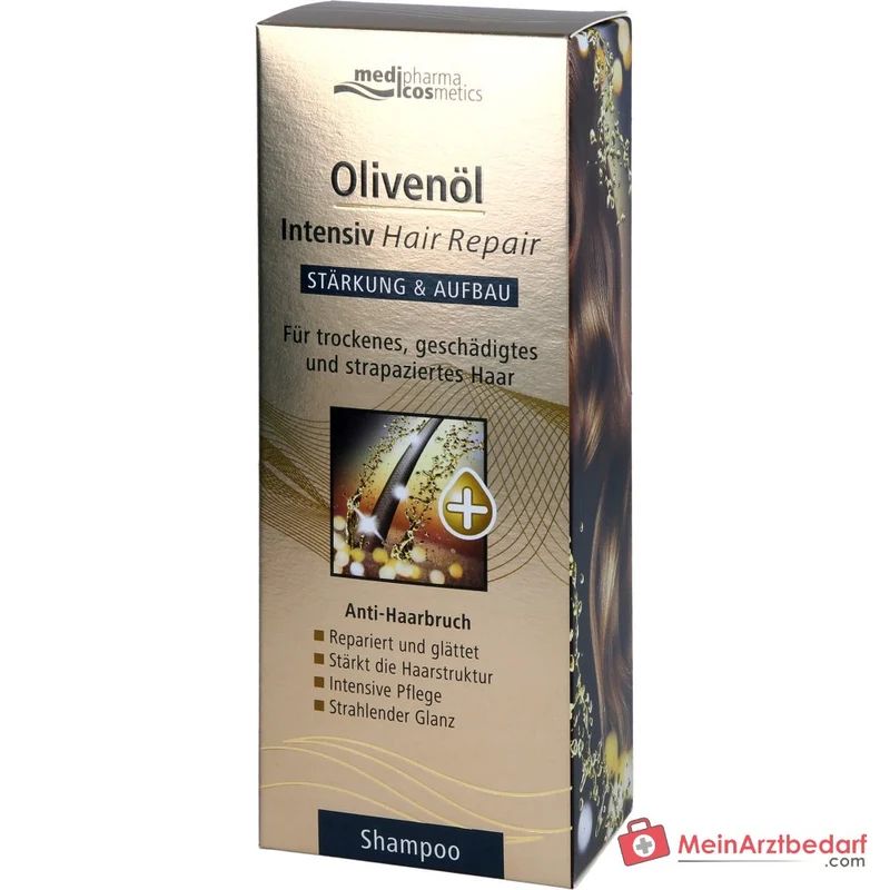 Medipharma Cosmetics Olivenöl Intensiv Hair Repair Shampoo, 200 ml