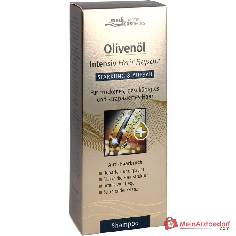 Medipharma Cosmetics Olivenöl Intensiv Hair Repair Shampoo, 200 ml