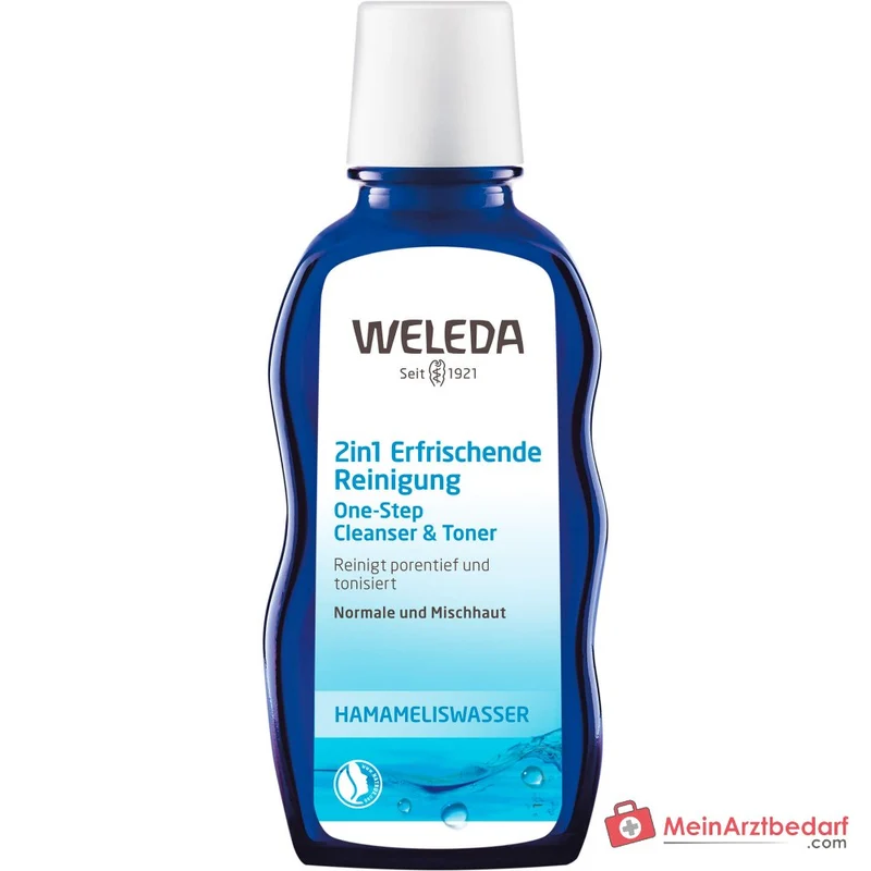 Weleda Erfrischende 2in1 Reinigung Milch, 100 ml