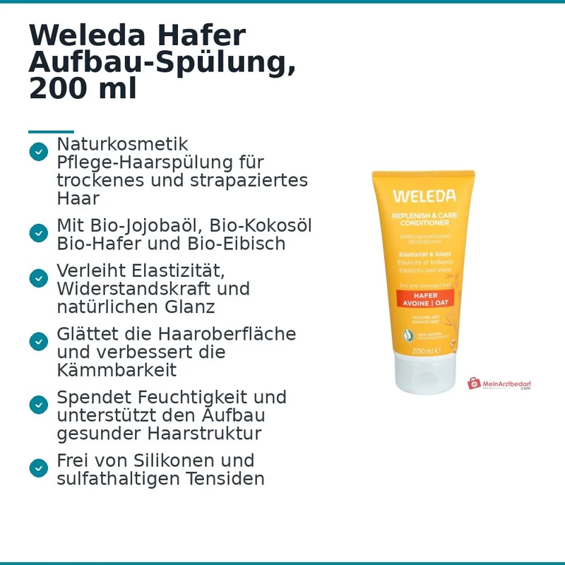 Weleda Hafer Aufbau-Spülung, 200 ml