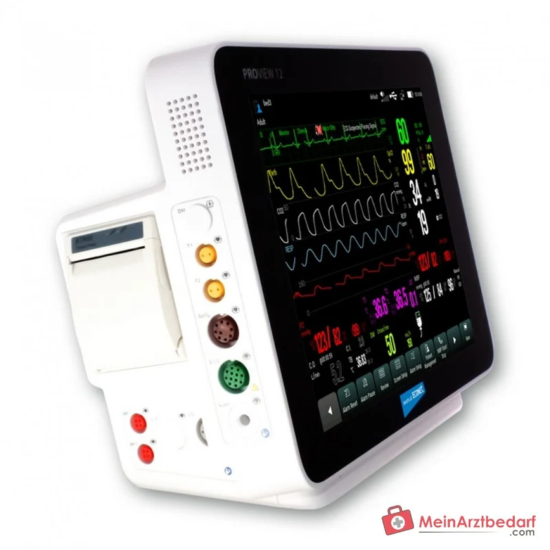 medical ECONET PROview 12 Patientenmonitor mit 12-Kanal-EKG