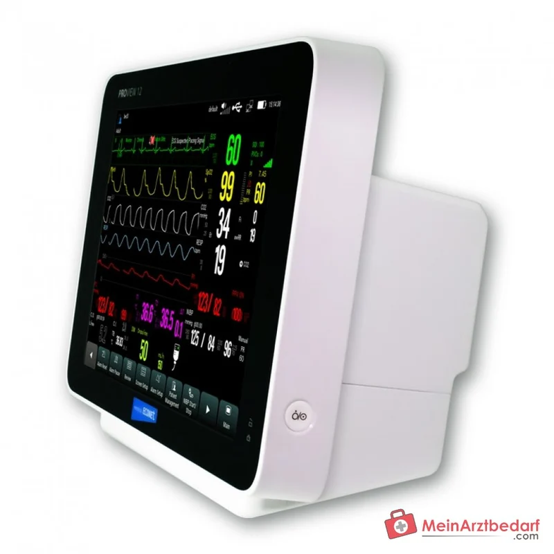 medical ECONET PROview 12 Patientenmonitor mit 12-Kanal-EKG