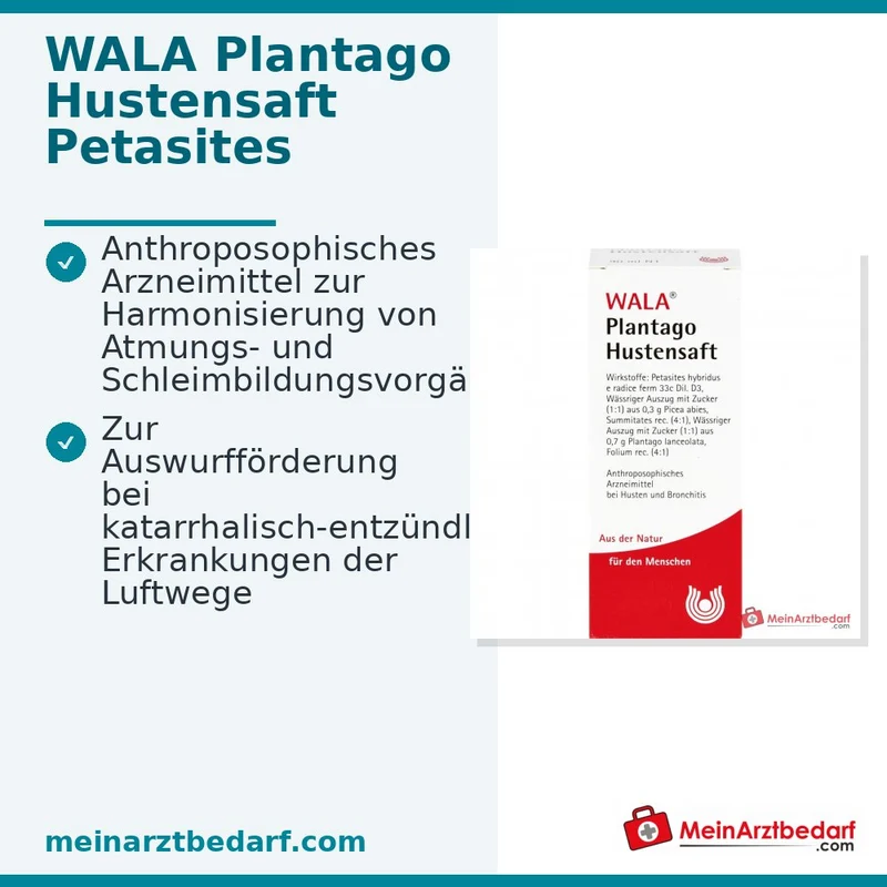 WALA Plantago Hustensaft, 90 ml