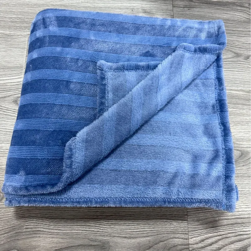 Fleece-Plüsch-Wurfdecke