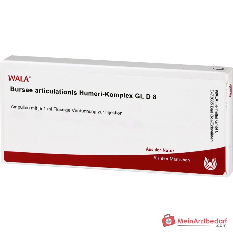 WALA Bursae articulationis humeri-Komplex Gl D8 Ampullen, 10 x 1 ml