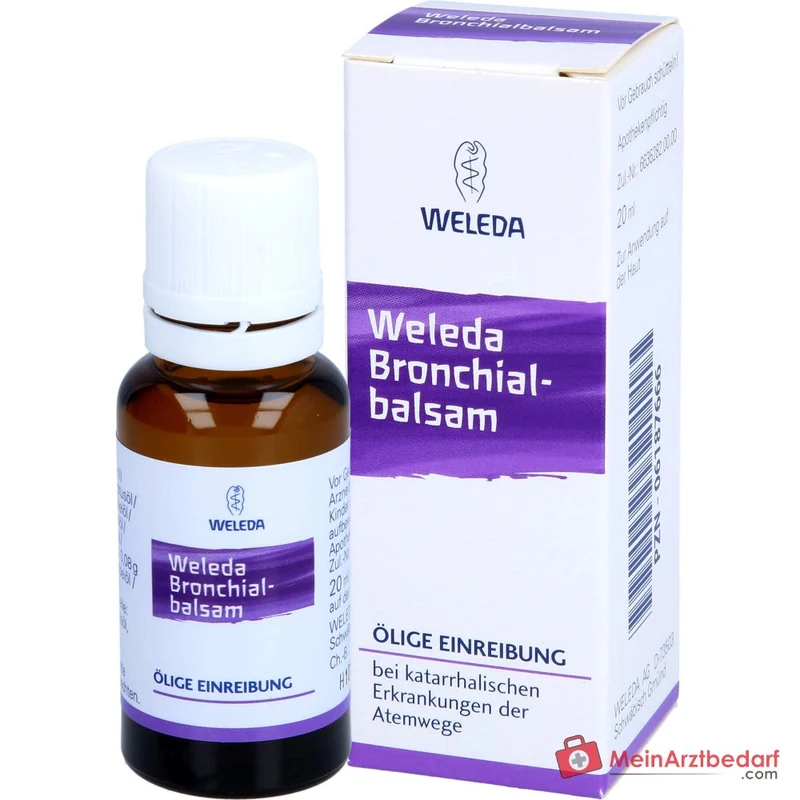 Weleda Bronchialbalsam Ölige Einreibung, 20 ml
