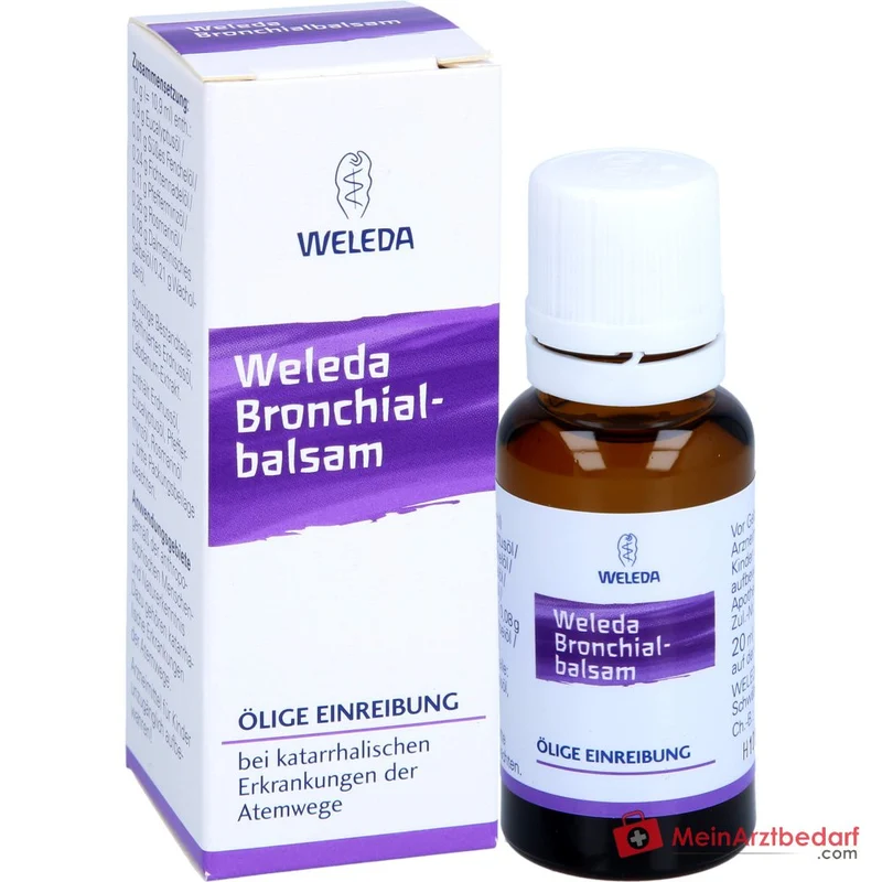 Weleda Bronchialbalsam Ölige Einreibung, 20 ml