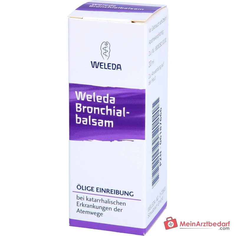 Weleda Bronchialbalsam Ölige Einreibung, 20 ml
