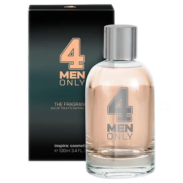 inspira cosmetics - 4 MEN ONLY The Fragrance Eau de Toilette Natural Spray 100 ml