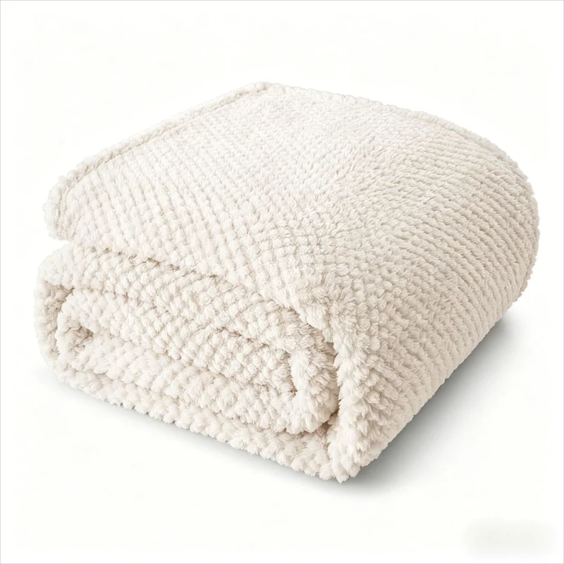 Chunky Strickwurfdecke