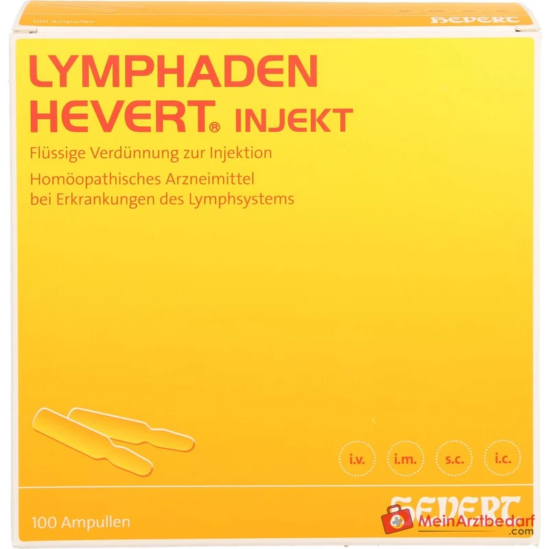 Hevert Lymphaden Injekt Ampullen, 100 St.