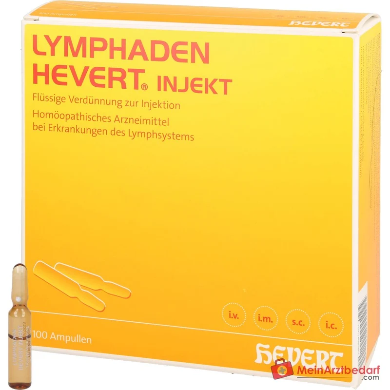 Hevert Lymphaden Injekt Ampullen, 100 St.
