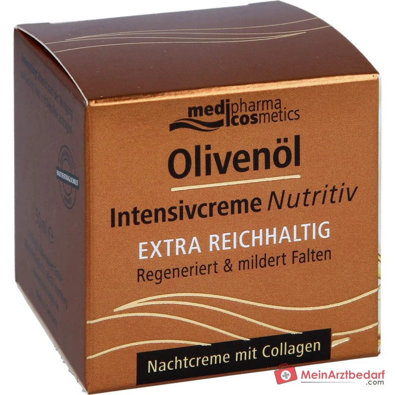 medipharma cosmetics Olivenöl Intensivcreme Nutritiv Nachtcreme, 50 ml